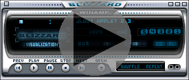 Embedded audio player